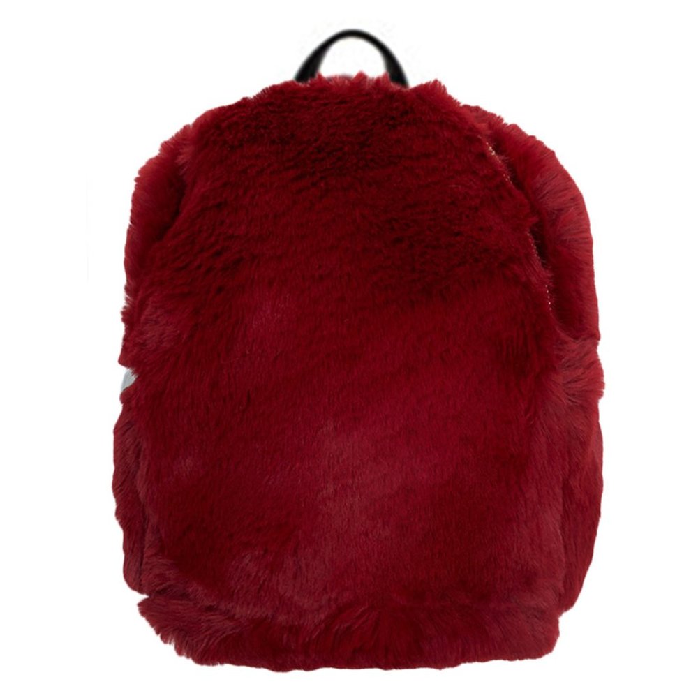 C.C Faux Fur Solid Color Backpack
